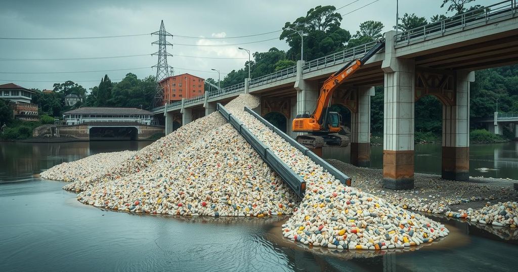 Bridge Collapse in Brazil: One Dead as Sulfuric Acid Spills into River