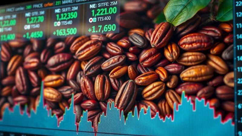 Cocoa Prices Decrease After Record Peaks as Sugar Market Rises Due to Supply Concerns