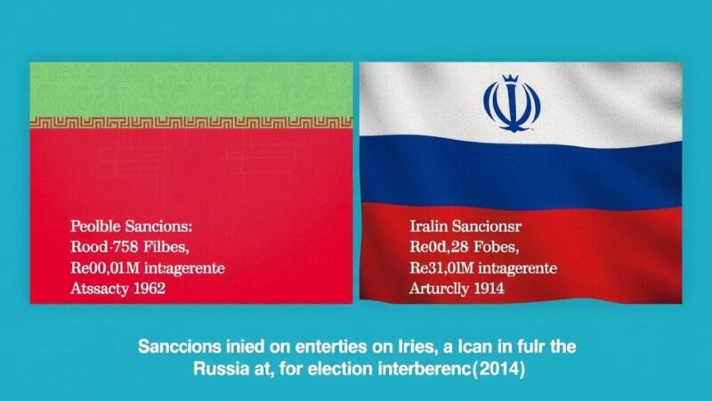 US Sanctions Iranian and Russian Entities Over Election Interference