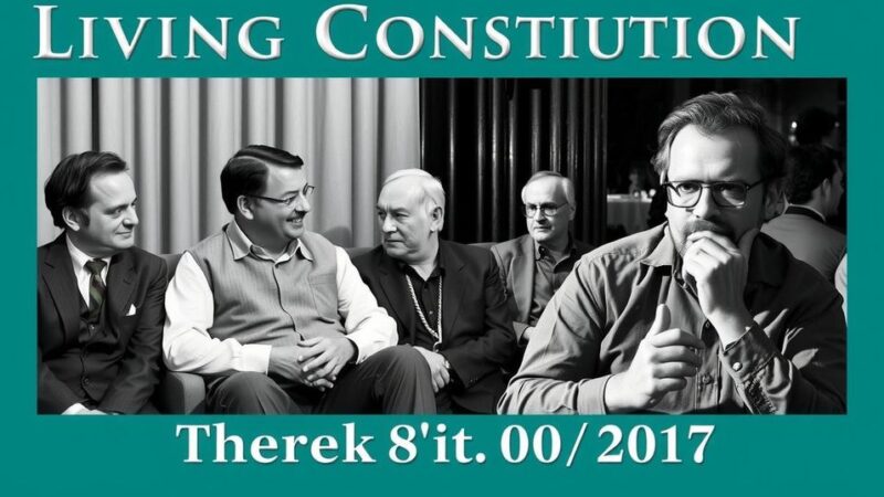 Derek O’Brien Advocates for a Dynamic Interpretation of India’s Constitution