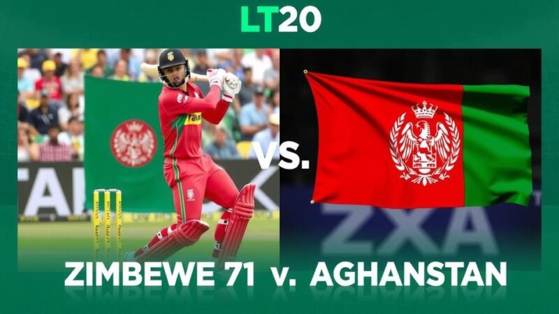 Zimbabwe vs Afghanistan T20 Series 2024: Schedule, Streaming, and Key Details