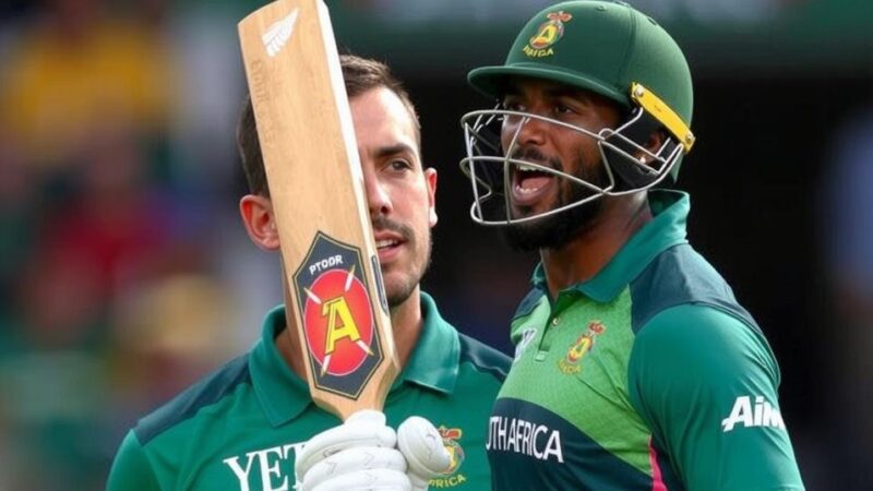 Reeza Hendricks’ Century Propels South Africa to T20 Series Victory Over Pakistan