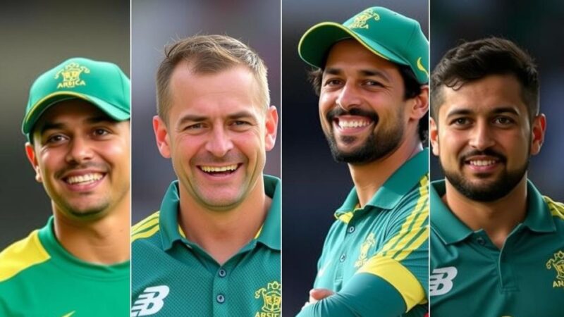 South Africa Names Strong ODI Squad for Upcoming Series Against Pakistan