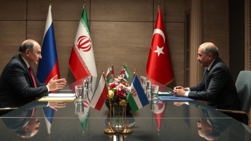 Turkey, Russia, and Iran to Discuss Syrian Conflict Amidst Rebel Advances