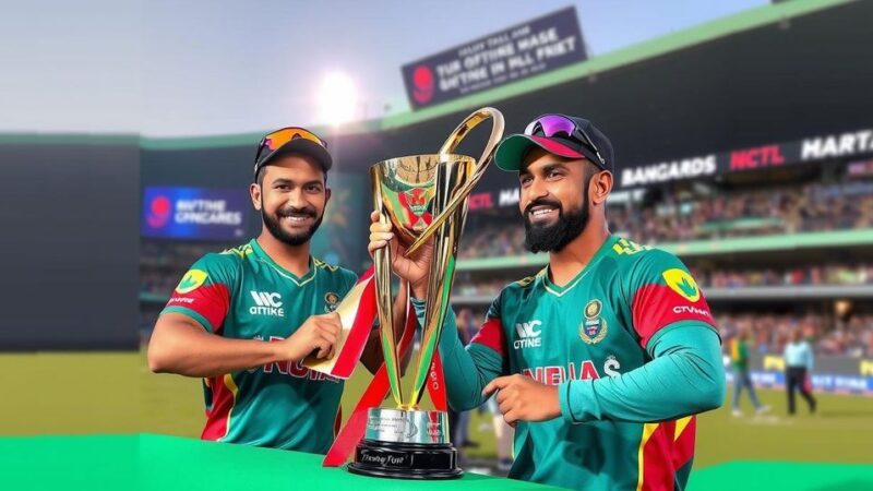 ICC Champions Trophy 2025 Trophy Tour Concludes in Bangladesh