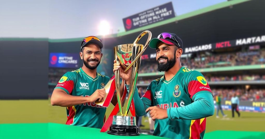 ICC Champions Trophy 2025 Trophy Tour Concludes in Bangladesh