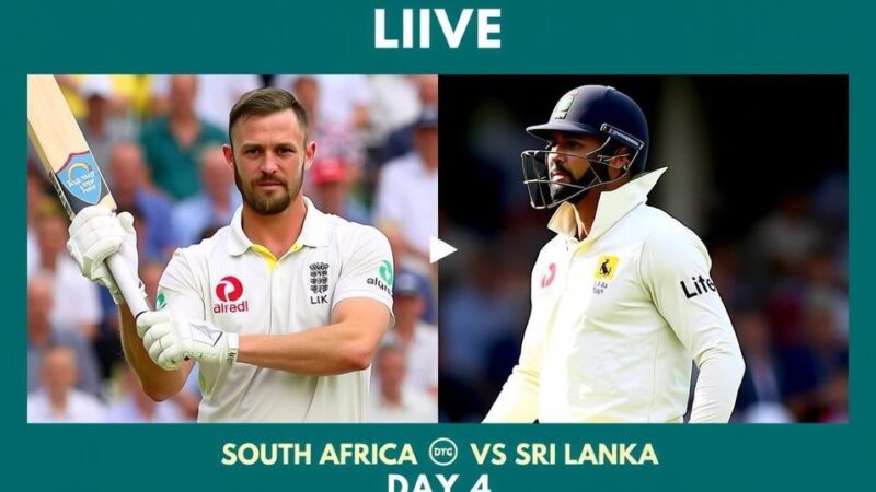 South Africa vs Sri Lanka Live Score: Key Highlights and Day 4 Preview of Test Match