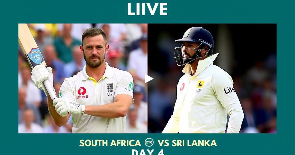 South Africa vs Sri Lanka Live Score: Key Highlights and Day 4 Preview of Test Match