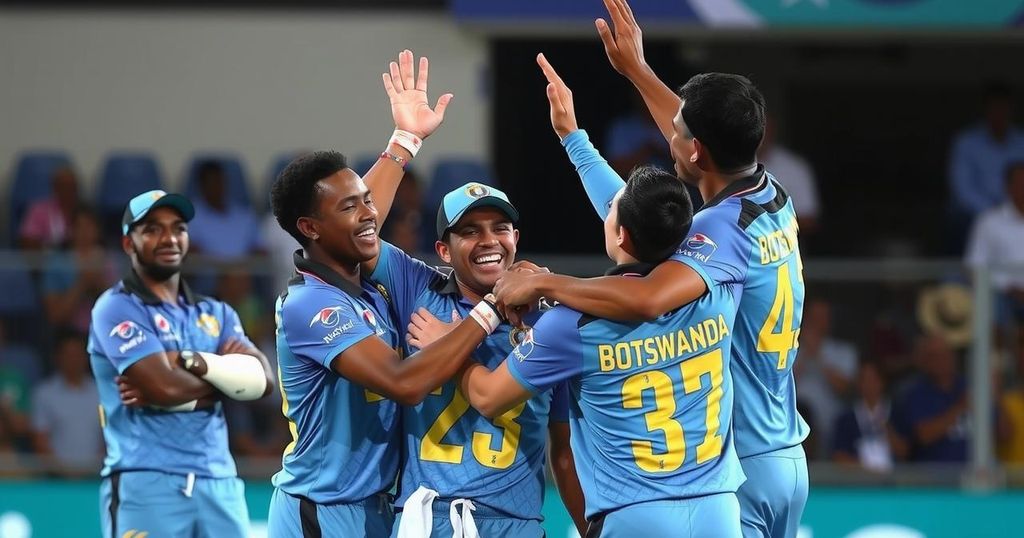 Botswana Secures Historic Win Against Rwanda in T20I Match