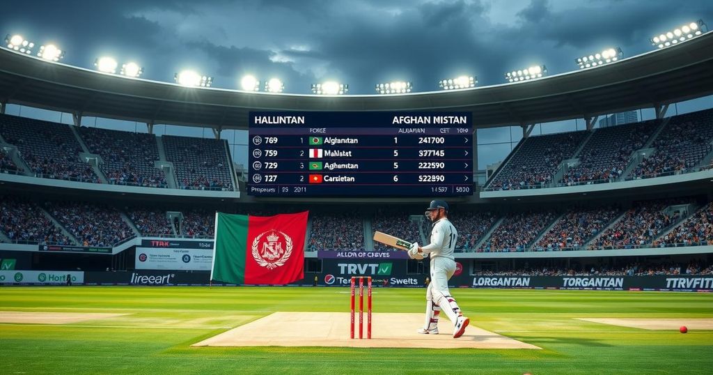 Afghanistan’s Strong Start in 2nd ODI Against Zimbabwe