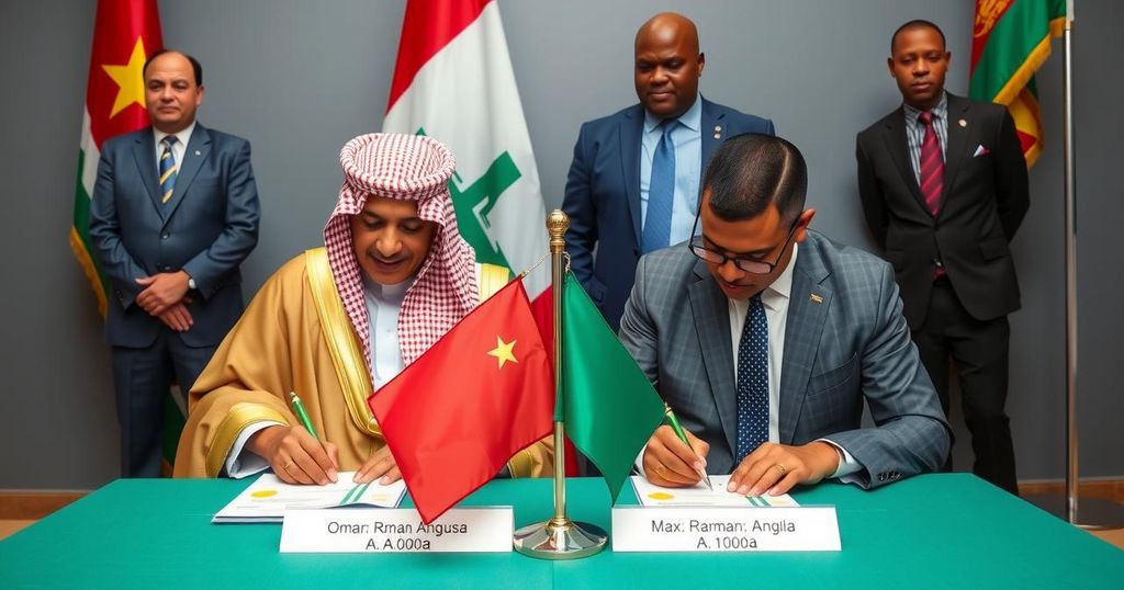 Oman and Angola Strengthen Ties with Key Agreements and MoUs