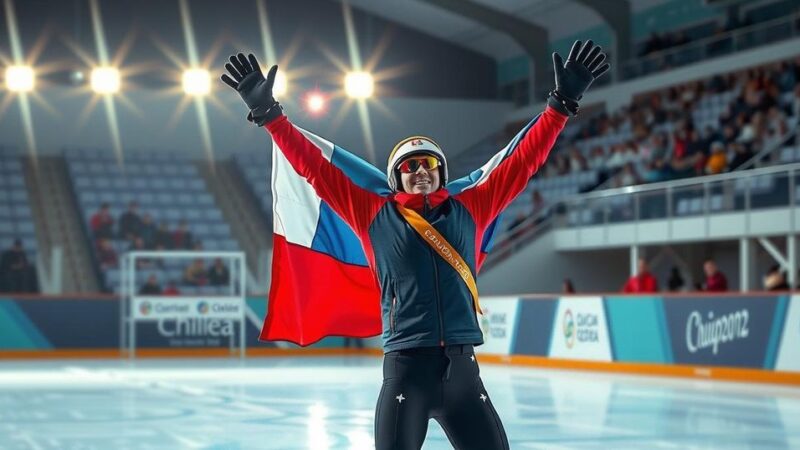 Haitian Skater Gesny Pierre-Louis Triumphs at National Championship in Chile