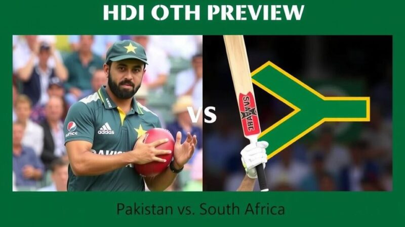 Pakistan Aims for Historic ODI Whitewash Against South Africa