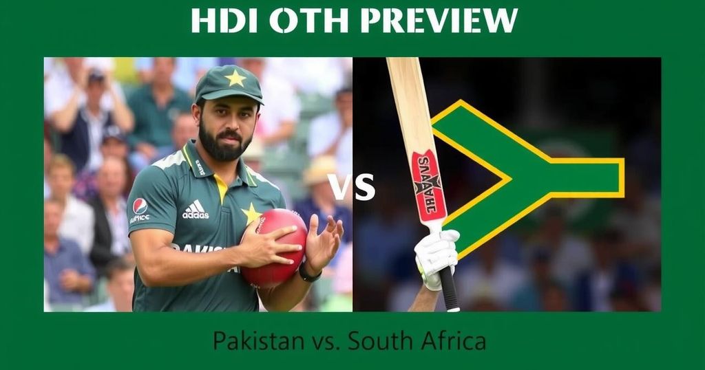 Pakistan Aims for Historic ODI Whitewash Against South Africa