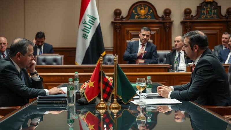 Fayez and Mashhadani Discuss Iraq-Jordan Oil Pipeline and Regional Unity