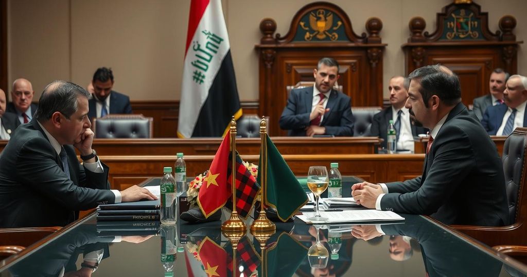 Fayez and Mashhadani Discuss Iraq-Jordan Oil Pipeline and Regional Unity