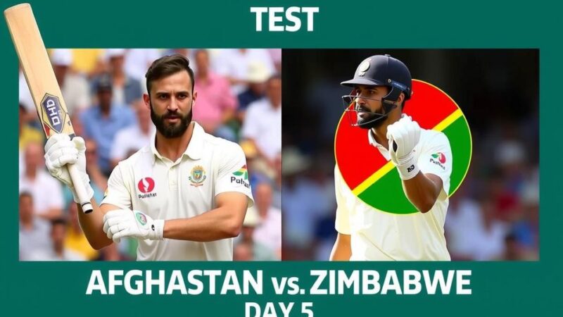 Zimbabwe vs Afghanistan: Live Coverage of 2nd Test (Day 5) – 2024/25