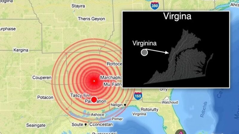 Minor Earthquake Hits Virginia: Tremors Felt but No Damage Reported