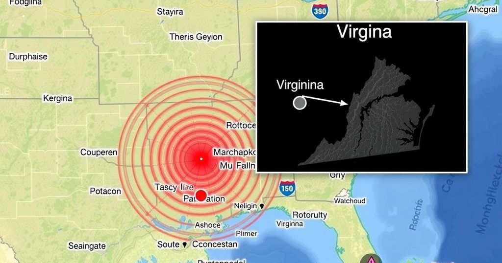 Minor Earthquake Hits Virginia: Tremors Felt but No Damage Reported