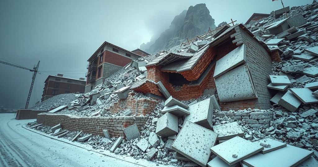 Severe Earthquake in Tibet Claims Nearly 100 Lives and Damages Homes