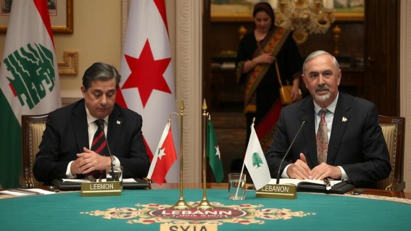 Lebanon’s PM Engages with Syria’s Leader to Strengthen Bilateral Relations