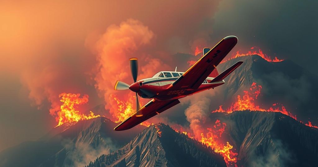 Fact Check: Viral Plane Crash Video Misidentified as Los Angeles Wildfires Report