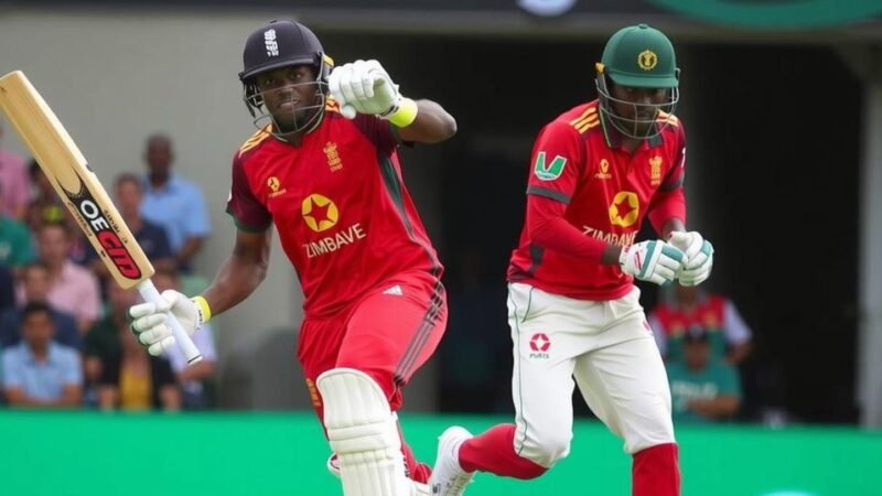 Ervine Shines as Zimbabwe Takes Command Against Afghanistan