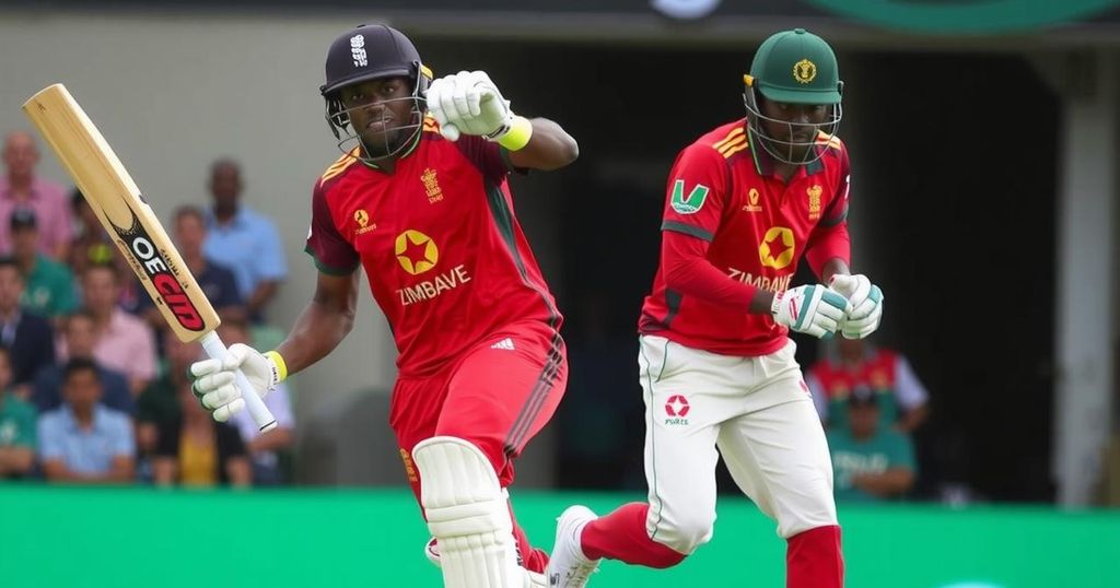 Ervine Shines as Zimbabwe Takes Command Against Afghanistan