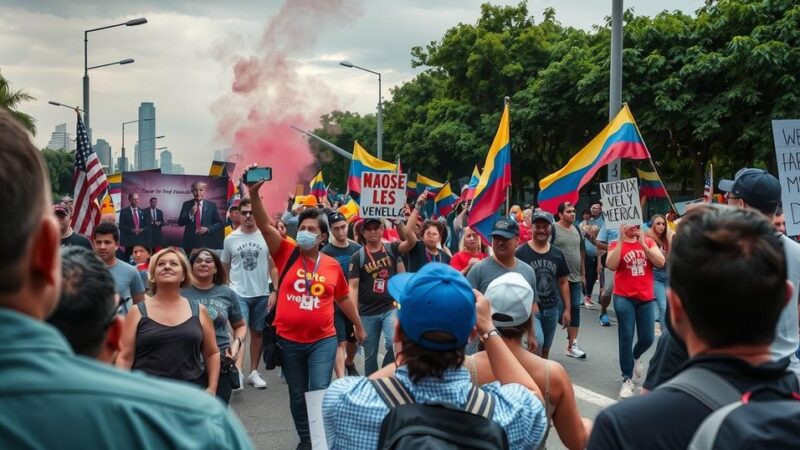 Inauguration Protests in Colombia and Venezuela Reflect Political Turmoil