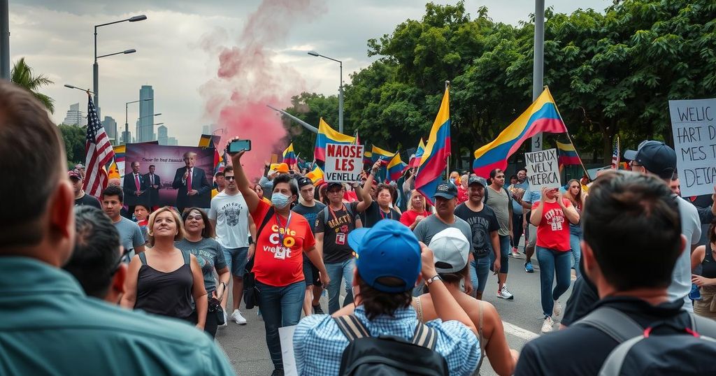 Inauguration Protests in Colombia and Venezuela Reflect Political Turmoil