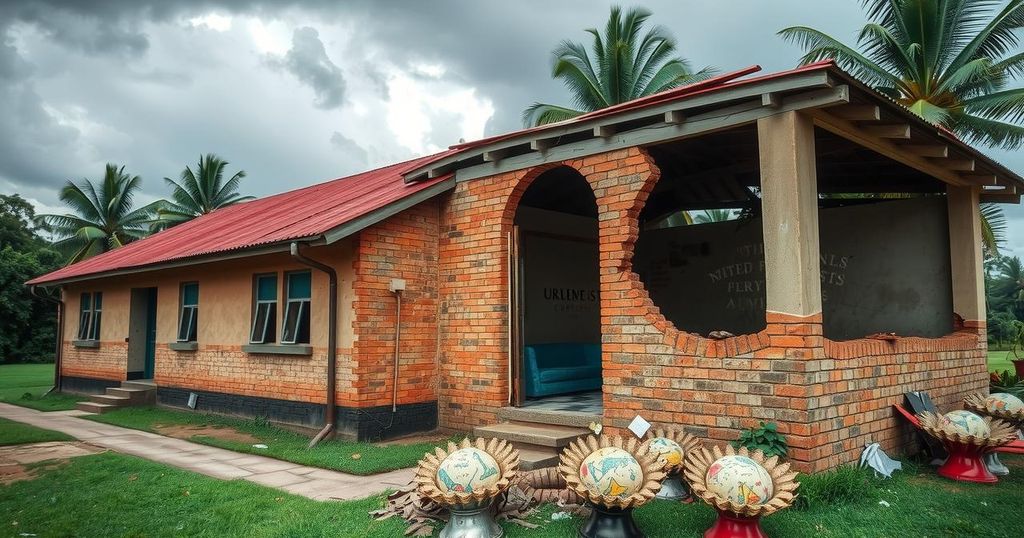 Storm Causes Extensive Damage to United Methodist School in Burundi