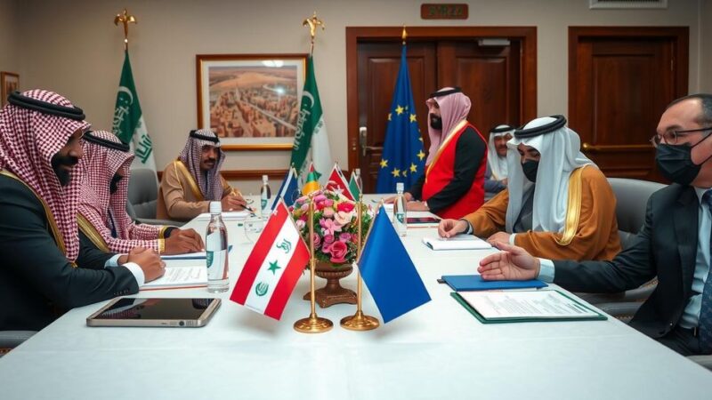 Arab and EU Diplomats Convene in Riyadh for Talks on Syria’s Support