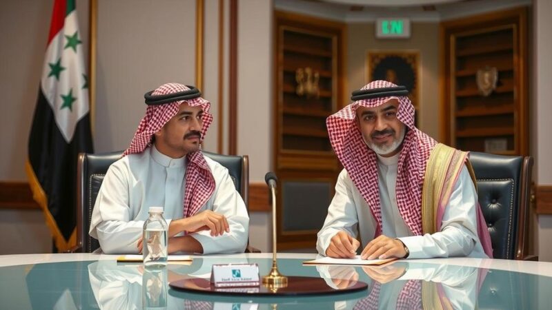 Syria Engages Qatar for Support in Reconstruction Efforts