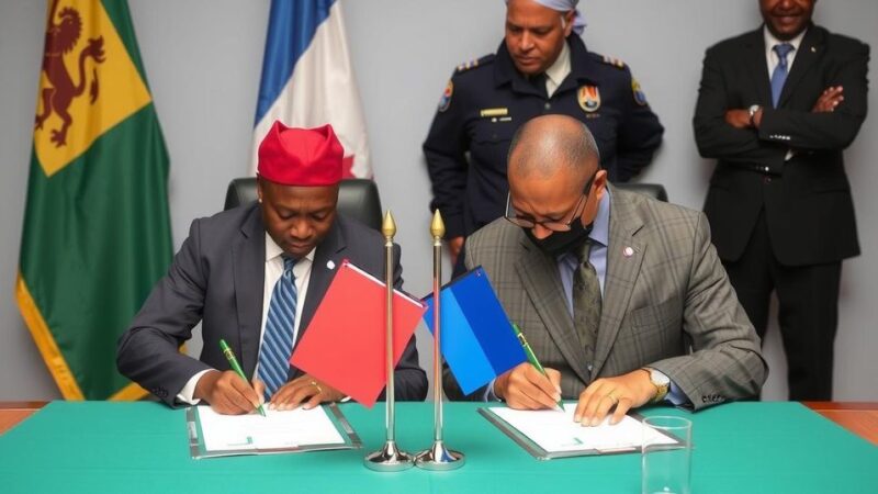 Haiti and Benin Formalize Cooperation Memo: Implications for Future Troop Deployments