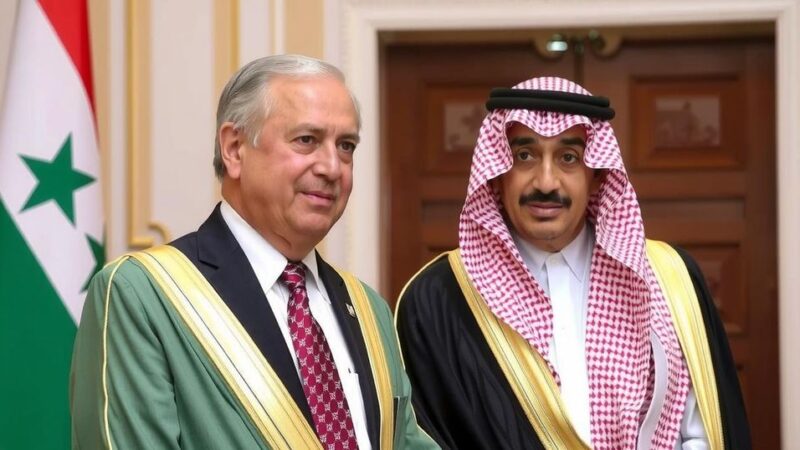 Syria’s Foreign Minister Visits Saudi Arabia to Reestablish Ties Post-Assad