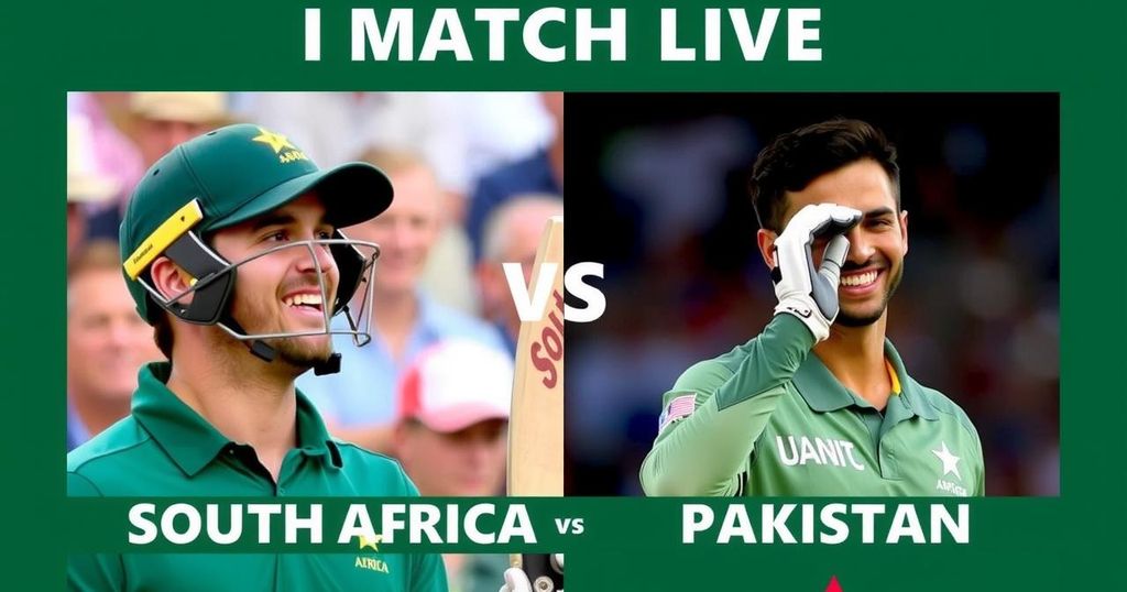 Live Updates: South Africa vs Pakistan Match Coverage