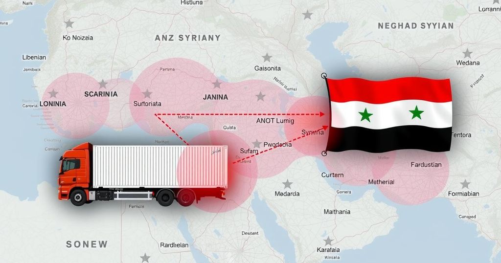 Significant Increase in Goods Exported from Jordan to Syria and Lebanon in 2024