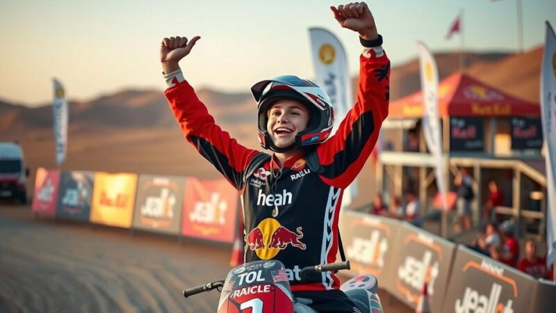 South African Teenager Saood Variawa Makes History at Dakar Rally