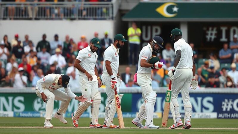 Pakistan Struggles Against South Africa in Second Test Match in Cape Town