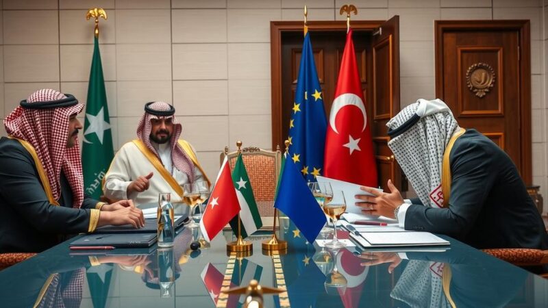 Arab and EU Diplomats Meet in Saudi Arabia to Discuss Support for Syria