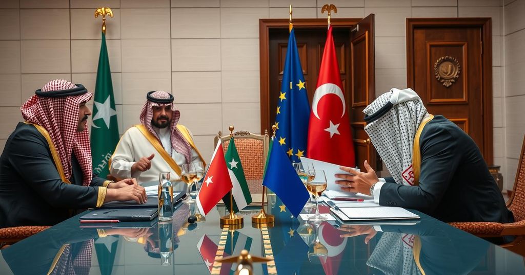 Arab and EU Diplomats Meet in Saudi Arabia to Discuss Support for Syria