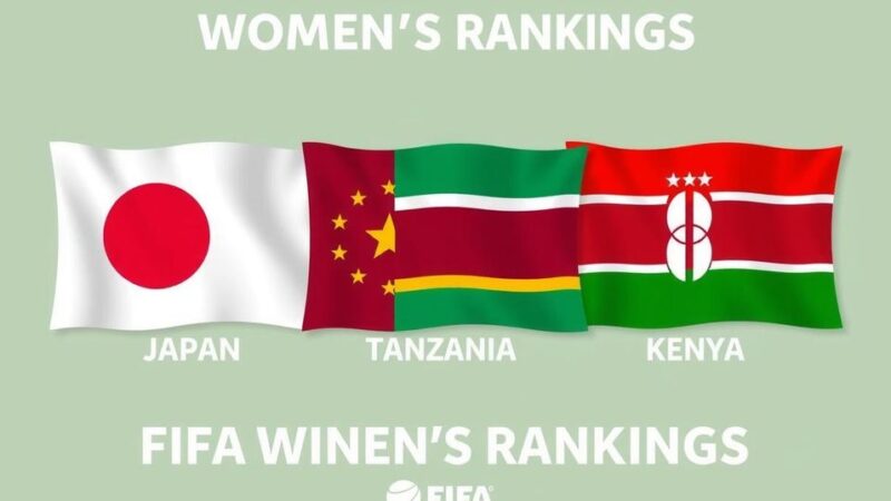 Japan Returns to Top Five as Tanzania and Kenya Rise in FIFA Women’s Rankings